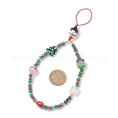 Рождественские снеговики мобильные аксессуары HJEW-MZ00302-1