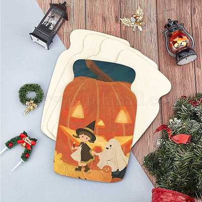 Незаконченные деревянные полоски в форме бутылки DIY-GA0001-12-1