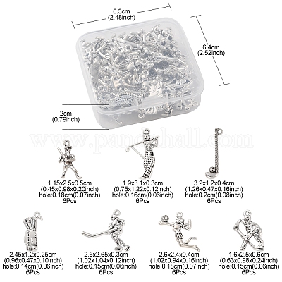 Подвески из сплава в тибетском стиле FIND-FS0001-56-1