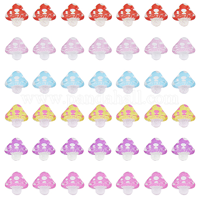 Кабошоны из полупрозрачной смолы RESI-HY0001-25-1