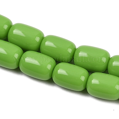 Непрозрачное стекло бисер нитей GLAA-Z015-02J-1