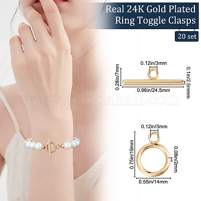 20 шт. застежки-тоглы из нержавеющей стали 304 STAS-BBC0003-13-1