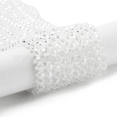 Гальванизируйте прозрачное стекло бисер нитей EGLA-A035-T4mm-A19-1