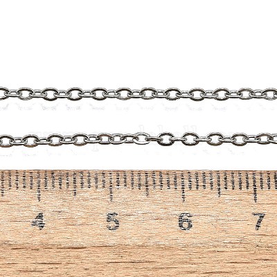 Не тускнеющие классические простые ожерелья унисекс из нержавеющей стали 304 для мужчин и женщин STAS-H325-P-1