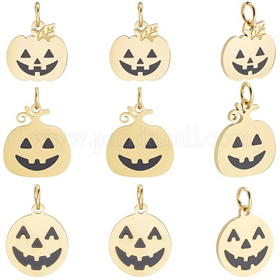 9 шт. 3 стиля эмалевых подвесок из хирургической нержавеющей стали 316 STAS-BBC0007-94-1