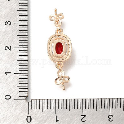 Стойки обшивки латунь микро проложить Циркон подвеску KK-S399-07G-B-1