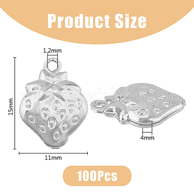 100 шт. подвески из нержавеющей стали 304 STAS-DC0014-98-1