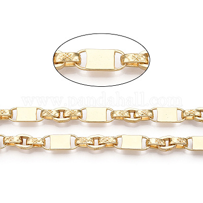 Цепь с замком неровностей из сплава LCHA-T001-14G-1