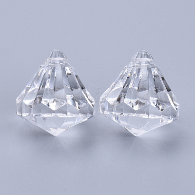 Прозрачные акриловые подвески&nbsp;TACR-Q260-I-V01-1