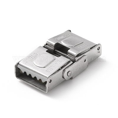 Застежки для часов из нержавеющей стали 201 STAS-K173-01C-1