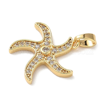 Латунные микро проложить кубического циркония подвески KK-K305-11E-G-1