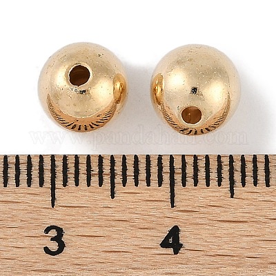 Пластиковые круглые бусины ccb X1-ALUM-U001-08B-05-1