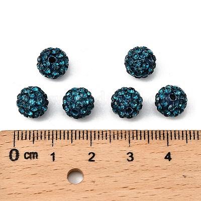 Pave disco бусины RB-H258-8MM-229-1