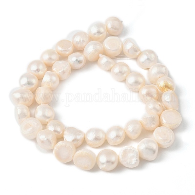 Нити из натурального культивированного пресноводного жемчуга PEAR-P064-19K-03B-1