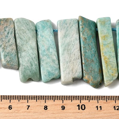 Природных амазонит бисер нитей G-S386-D07-1