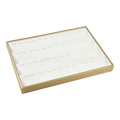 1 шт. 4 ряда/18 сетки подставка для подвесок из искусственной кожи CON-CL0001-01-1