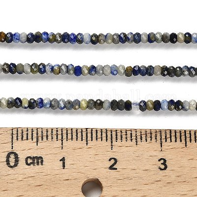 Natürlicher Lapislazuli Perlenstränge&nbsp;G-RM2025-D04-A-1