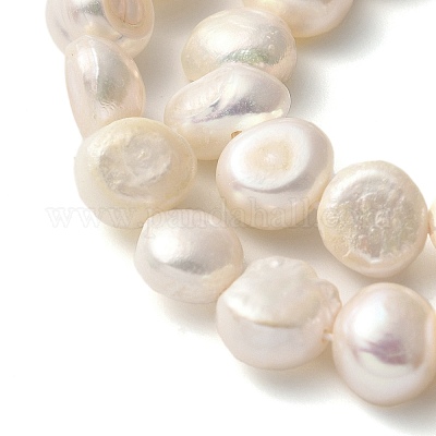 Нити из натурального культивированного пресноводного жемчуга PEAR-A006-09B-1