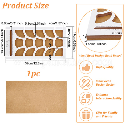 Straight Line Bead Design Board (1pc)