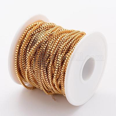 Ионное покрытие (ip) венецианские цепи из нержавеющей стали 304 CHS-H007-21G-1