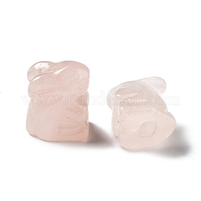 Природного розового кварца бусы G-Z037-01-1