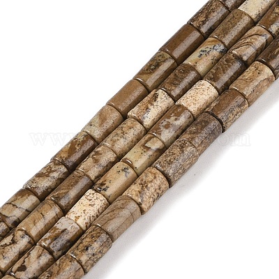 Естественного изображения яшмы бисер нитей G-C128-A29-01-1