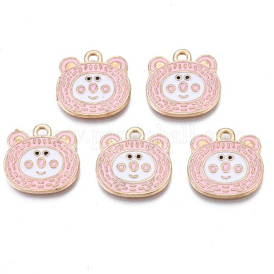 Подвески из эмали и сплава ENAM-N054-74D-1