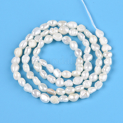 Нити из натурального культивированного пресноводного жемчуга PEAR-N014-03K-1