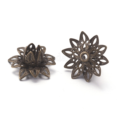 Шапочки и конусы для бусин X-KK-J123-AB-1