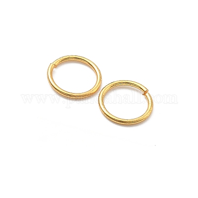 Messing Open Ringe springen&nbsp;KK-H532-43G-G-1