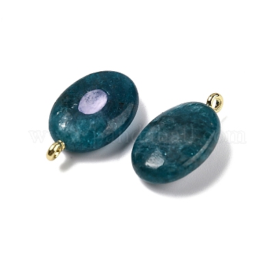 Подвески из натурального апатита и кубического циркония X-G-Z076-01G-09-1