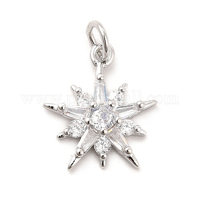 Стойки обшивки латунь микро проложить Циркон подвеску KK-K270-18P-1