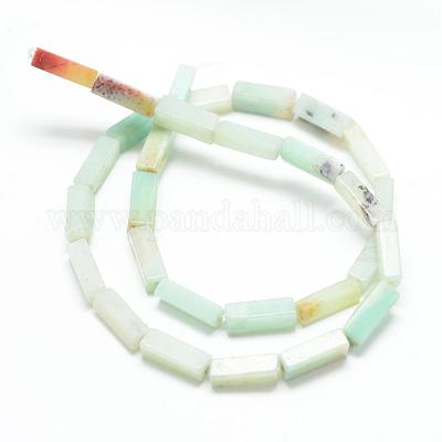 Бусы из амазонита из натуральных цветов G-R299-23-1