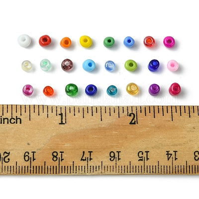 288 г 24 стилей стеклянных бусин&nbsp;SEED-FS0001-26C-1