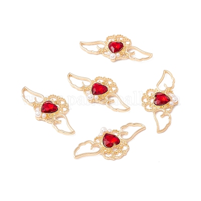 Подвески из сплава со стразами FIND-G016-02G-03-1