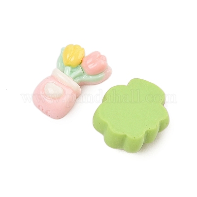 Непрозрачные кабошоны из смолы CRES-M037-10-1