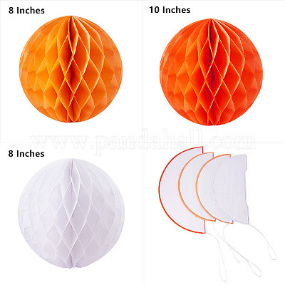 20pcs Light Pink Tissue Paper Honeycomb Balls Flowers Lantern,Baby