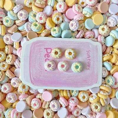 Непрозрачные кабошоны из смолы RESI-H166-25D-1