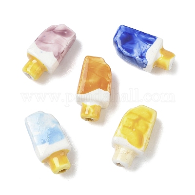 Фарфоровые бусины ручной работы PORC-K003-07-1