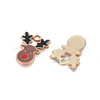 Подвески из эмали и сплава ENAM-S121-013B-1