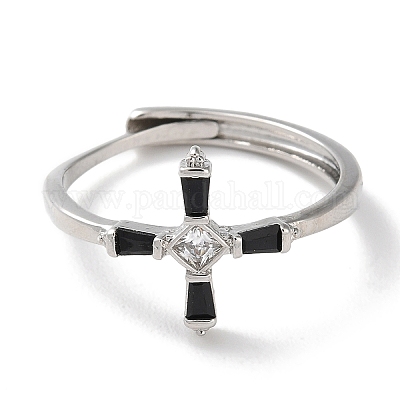 Латунь с регулируемыми кольцами из циркония&nbsp;LS-RJEW-Z017-04P-1