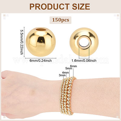 Латунные бусины KK-PH0036-68G-1