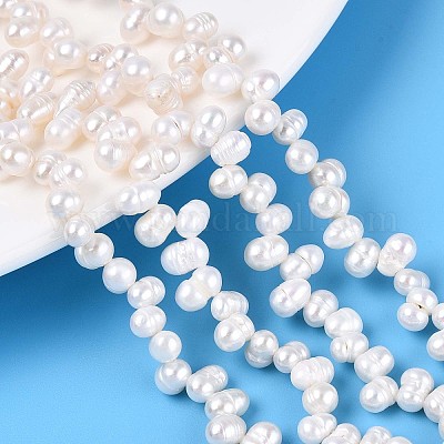 Нити из натурального культивированного пресноводного жемчуга PEAR-T006-20-1