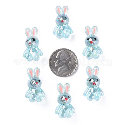 Прозрачные акриловые бусины MACR-S373-81-Q03-1