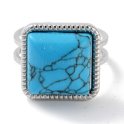 Кольцо из нержавеющей стали 304 RJEW-B059-10P-03-1