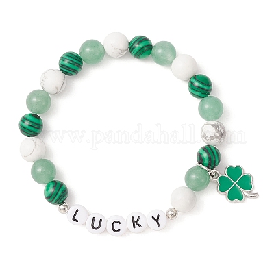 Green Nature Bracelet - Leaf Charm Nature Jewelry for Women