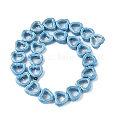 Фарфора ручной работы бисер нитей PORC-Z002-01F-1