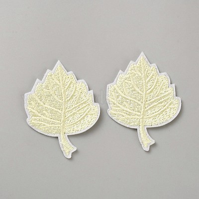 Компьютеризированные вышивки ткани самоклеющиеся пластыри DIY-WH0622-348B-1