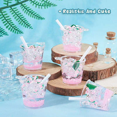 Большие подвески из прозрачной смолы RESI-TAC0019-04C-1