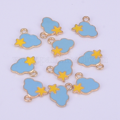 Pendentifs d'émail en alliage&nbsp;ENAM-TAC0005-01C-1